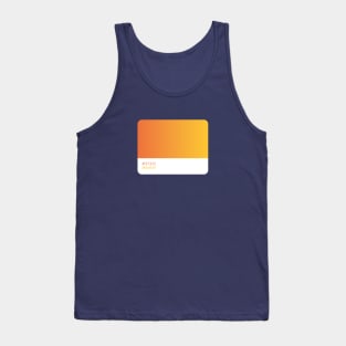 Orange Color palette Tank Top